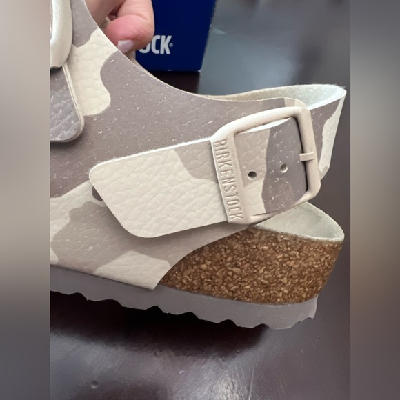 Birkenstock Women's Milano Gray/Taupe, Size 40 - Picture 7 of 8